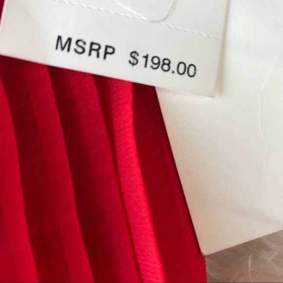 French Connection Shelby Dress  Red US6 - Picture 6 of 8